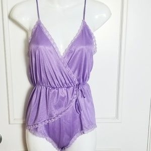 Vintage 70s Lavendar Teddy